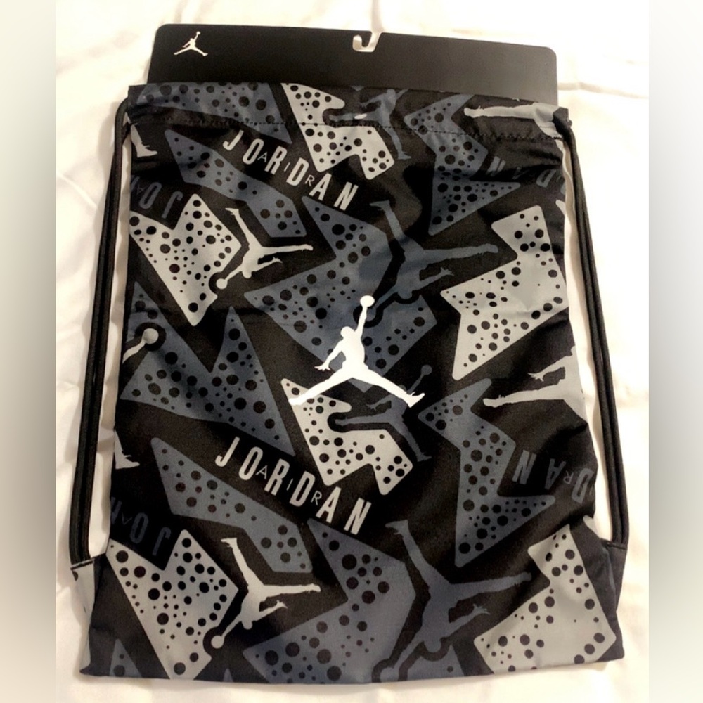 Jordan Drawstring Bag with Logo